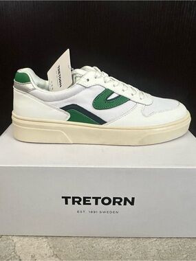 Tretorn Men’s White Harlow T-Ball Sneakers